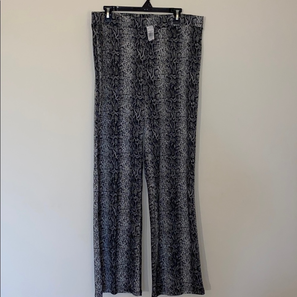 Snake skin pants